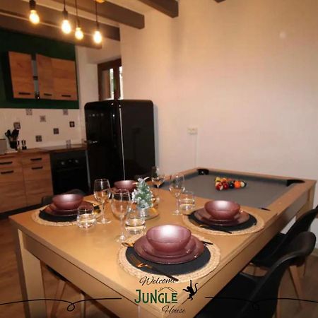 Maison "Jungle House" 90 M2 Billard, Retroprojecteur, Bar A Jeux , Vinyle, Wifi Fibre, Ideal Pro & Famille A 蒙布里松 外观 照片
