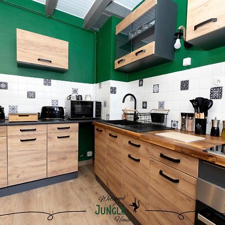 Maison "Jungle House" 90 M2 Billard, Retroprojecteur, Bar A Jeux , Vinyle, Wifi Fibre, Ideal Pro & Famille A 蒙布里松 外观 照片