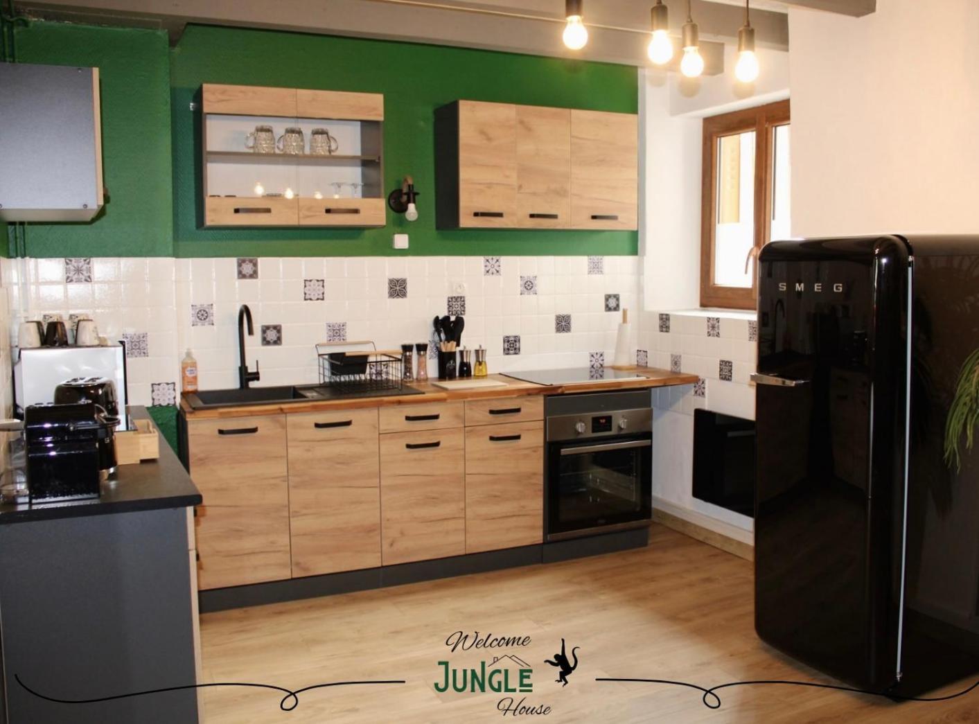 Maison "Jungle House" 90 M2 Billard, Retroprojecteur, Bar A Jeux , Vinyle, Wifi Fibre, Ideal Pro & Famille A 蒙布里松 外观 照片